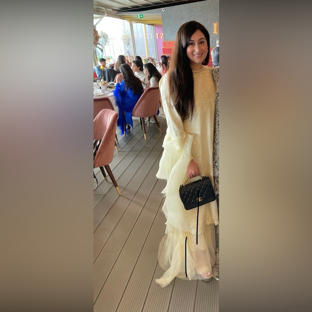 Yellow Embroidered Shalwar Kameez and Dupatta